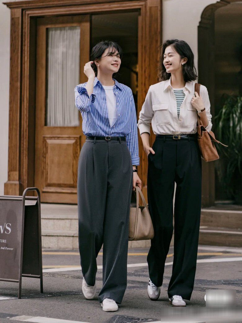 Phụ nữ U40 có gu ăn mặc thường diện 3 kiểu quần này, biết lý do tôi cũng học theo, diện xuống phố nổi bật chẳng thua ai - 1
