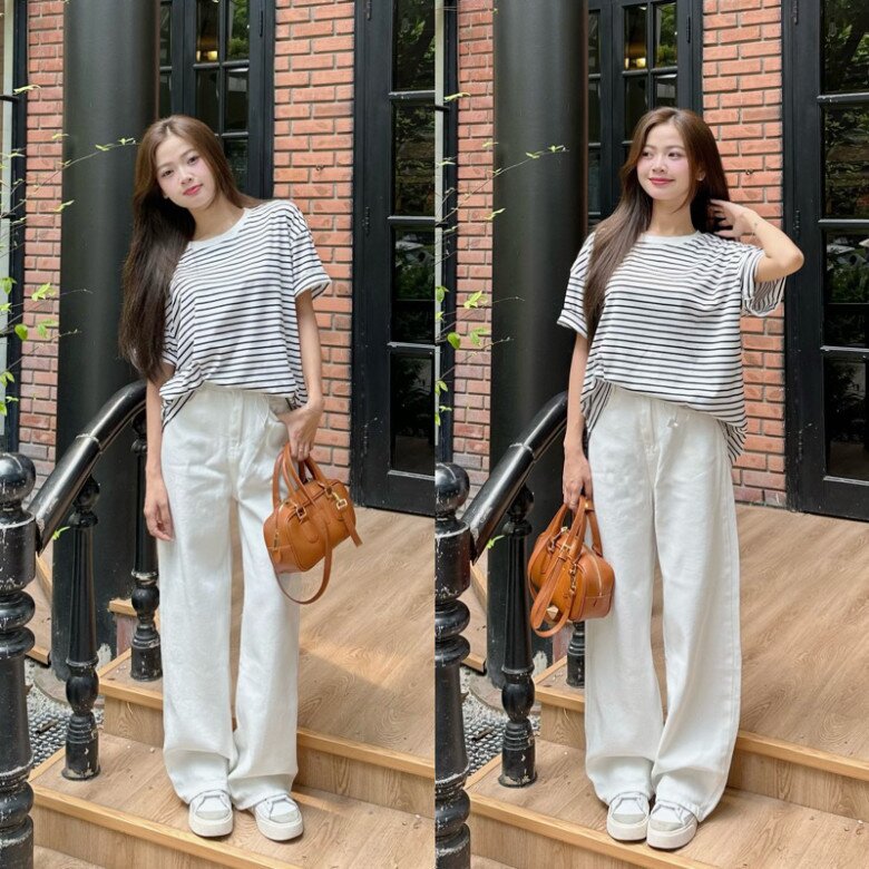 Sắp sang thu, chị em phối 4 kiểu áo này với quần ống rộng đơn giản mà thời trang hơn khối đồ hiệu - 3