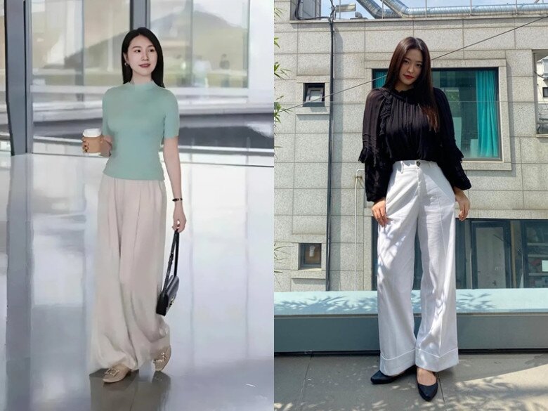 Tại sao chị em có gu đều không thích đi giày thể thao với quần ống rộng: 3 kiểu giày này mới thực sự tôn dáng, hack chiều cao - 7