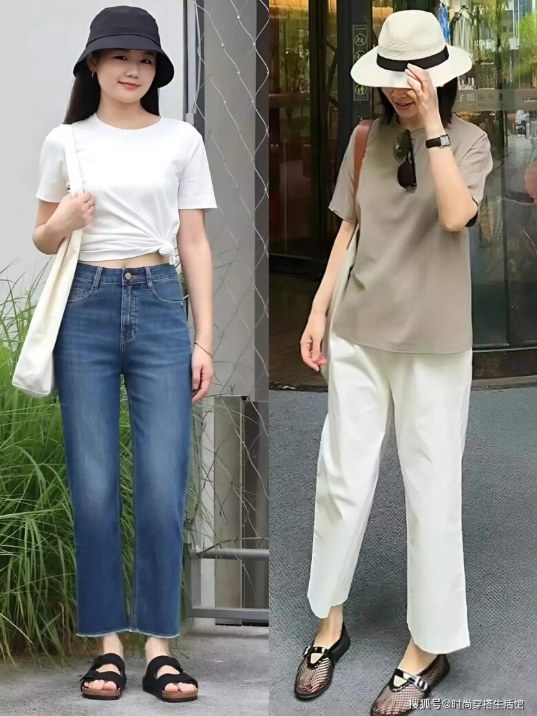 Tại sao người sành thời trang không mặc áo phông với quần đen hay quần ống rộng? Họ thích 3 kiểu này hơn - 5