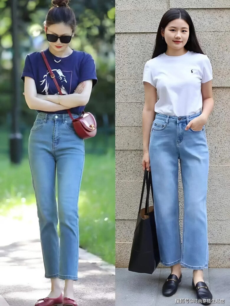 Tại sao người sành thời trang không mặc áo phông với quần đen hay quần ống rộng? Họ thích 3 kiểu này hơn - 6