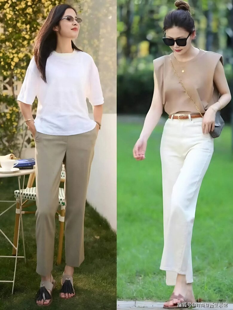 Tại sao người sành thời trang không mặc áo phông với quần đen hay quần ống rộng? Họ thích 3 kiểu này hơn - 4