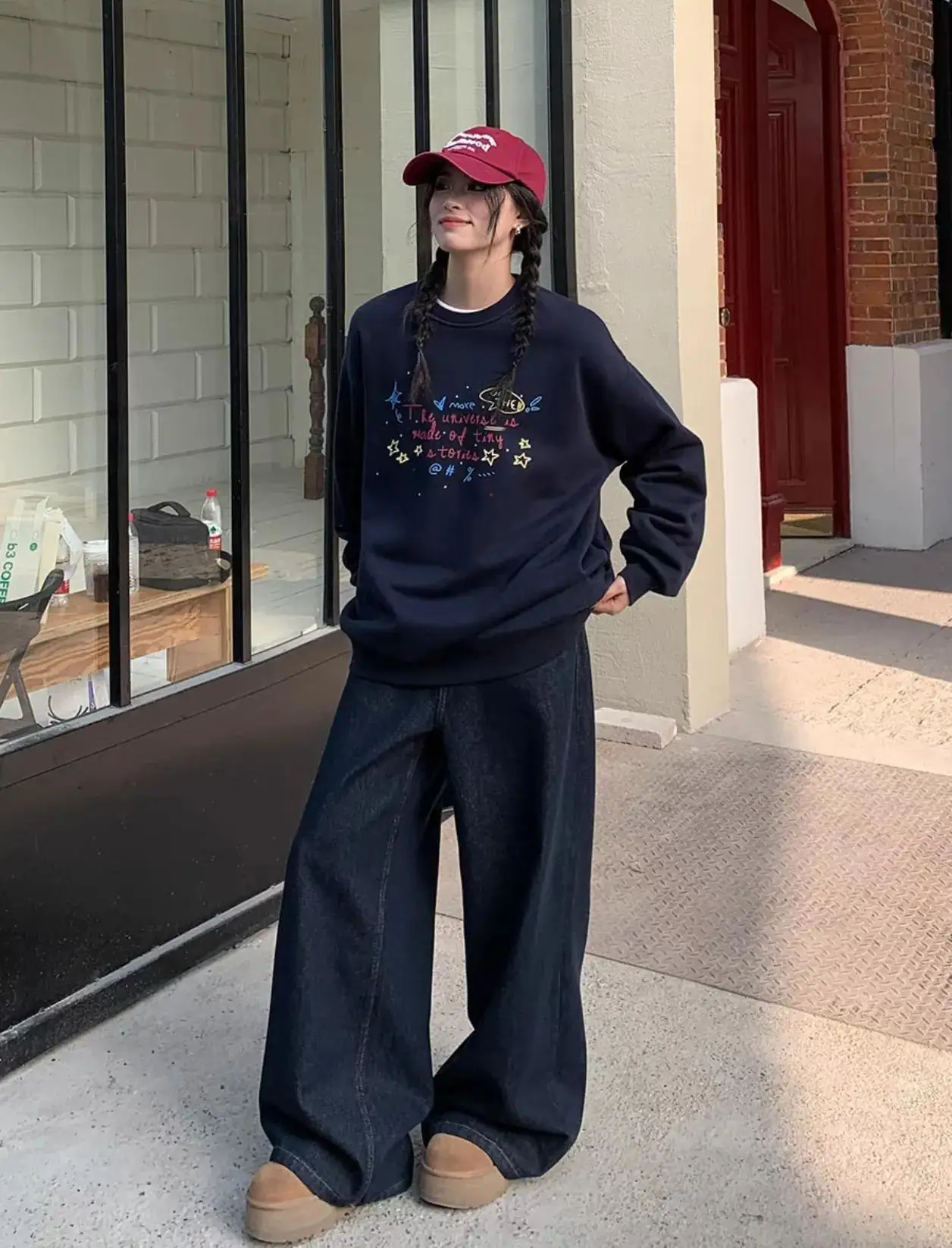 Thử đủ outfit mùa lạnh, tôi tìm ra 4 kiểu áo đẹp mặc cùng quần jeans, sang như quý cô nước Pháp - 5
