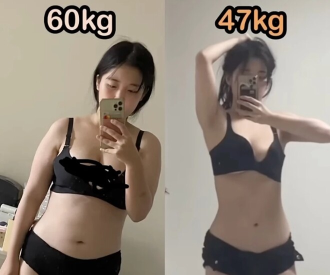 Cô gái Hàn &#34;gây bão&#34; mạng khi giảm 13kg sau 3 tháng, chỉ bỏ 3 thứ mà trong một tuần giảm liền 5kg - 1