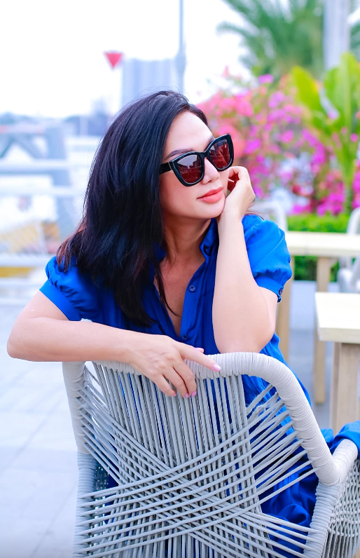 &#34;Tượng đài nhan sắc&#34; Kim Khánh U60 trẻ đẹp, quyến rũ, bí quyết chống già nằm ở loại lá ngỡ cây dại hóa ra là “vàng xanh” - 6