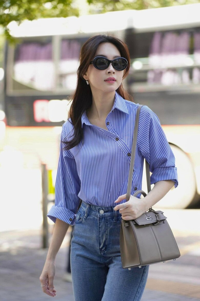 Xuất thân thôn quê, &#34;thần tiên tỷ tỷ&#34; đẹp nhất Việt Nam nay làm phu nhân hào môn vẫn chỉ kè kè 2 kiểu túi xách &#34;giàu ngầm&#34; - 9