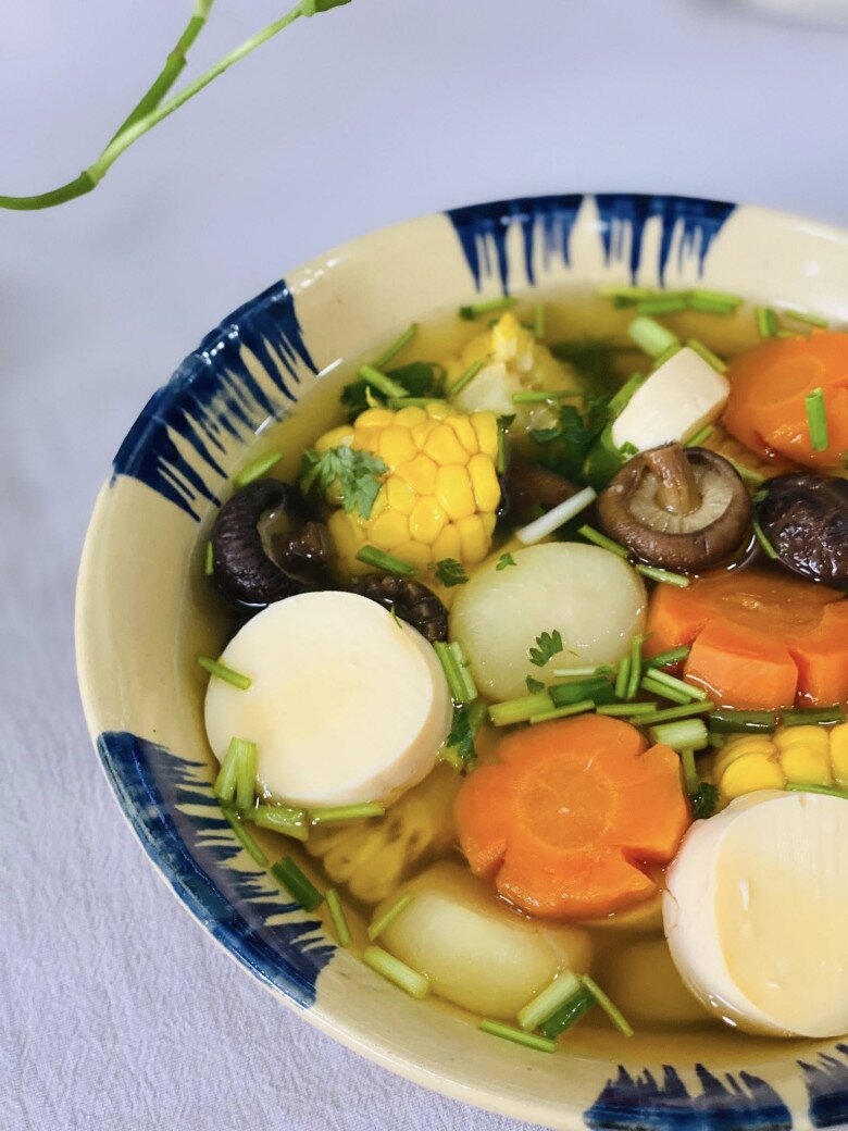 Đầu tháng, nấu canh nấm đậu hũ chay kiểu này cực thanh mát, thơm ngon - 7