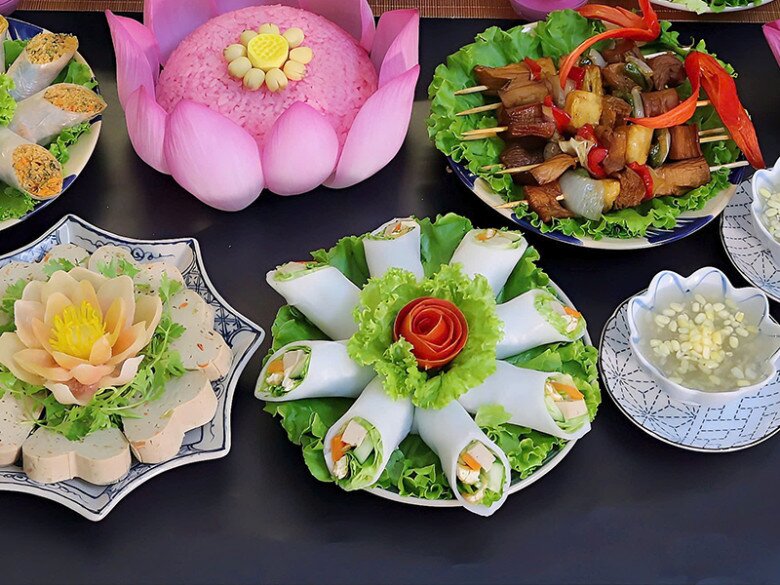 Mẹ đảm gợi ý mâm cỗ chay cúng Rằm tháng 7 - Lễ Vu Lan vừa ngon lại đẹp mắt - 3