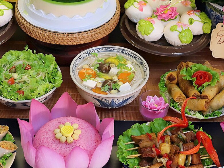 Mẹ đảm gợi ý mâm cỗ chay cúng Rằm tháng 7 - Lễ Vu Lan vừa ngon lại đẹp mắt - 4