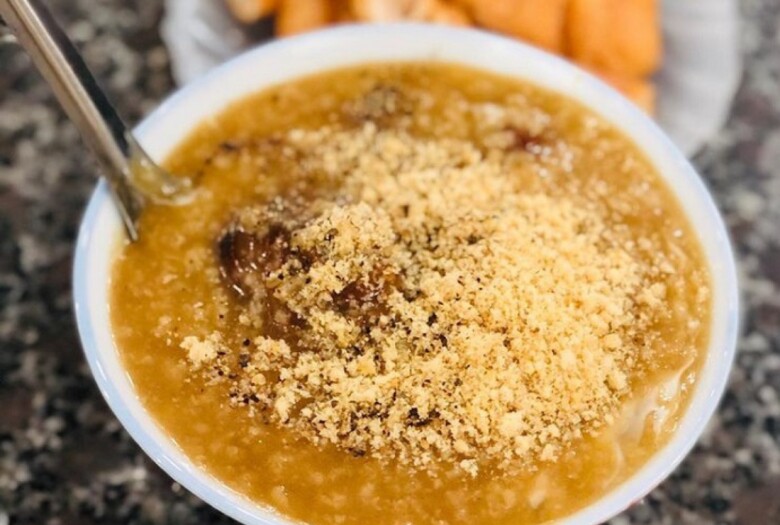 Món cháo “độc dược” nhưng rất tốt cho sức khỏe chỉ có ở Tuyên Quang, chế biến gần 9 tiếng mới ra lò - 4