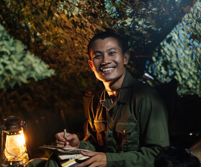 Phương Nam - đội trưởng Tạ trong phim Mưa Đỏ: &#34;Ông nội tôi là liệt sĩ chưa tìm thấy hài cốt&#34; - 1