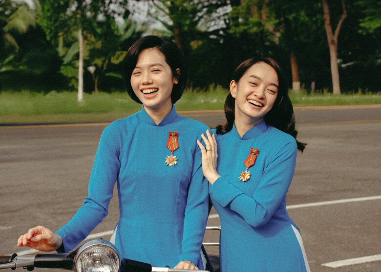 Trâm Anh - chiêu đãi viên xinh đẹp của Tử Chiến Trên Không: Có bố là công an, bị đạo diễn mắng đến khóc khi quay - 2