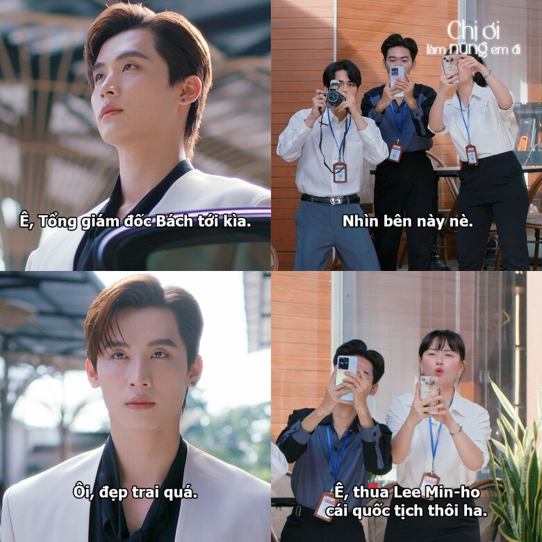 Phim ngôn tình Việt nổi ngang Mẹ Lao Công Học Yêu: Xuất hiện chàng trai sinh năm 2000, &#34;thua Lee Min Ho mỗi cái quốc tịch&#34; - 2