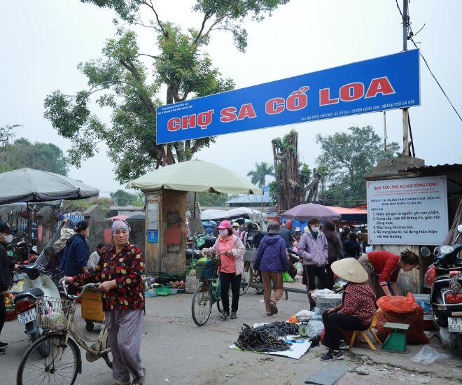 Chợ phiên tồn tại hàng ngàn năm ngay gần Hà Nội, gắn liền với cố đô cổ xưa trong truyền thuyết - 1