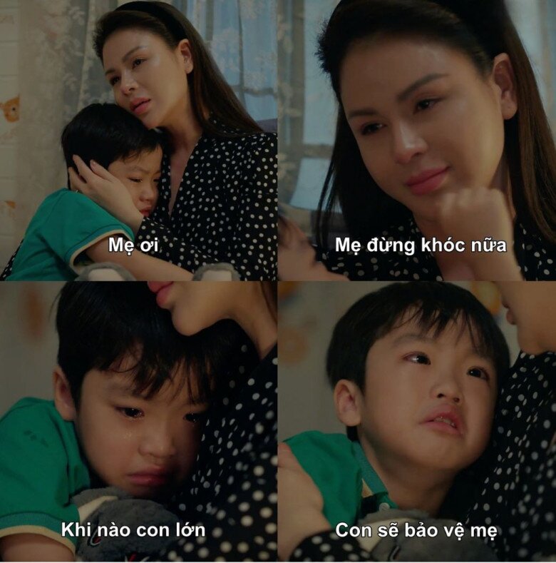 &#34;Con trai&#34; Duy Hưng trong Dịu Dàng Màu Nắng 6 tuổi đã diễn xuất thần: &#34;Nó tự chảy nước mắt, chứ con có khóc đâu&#34; - 6