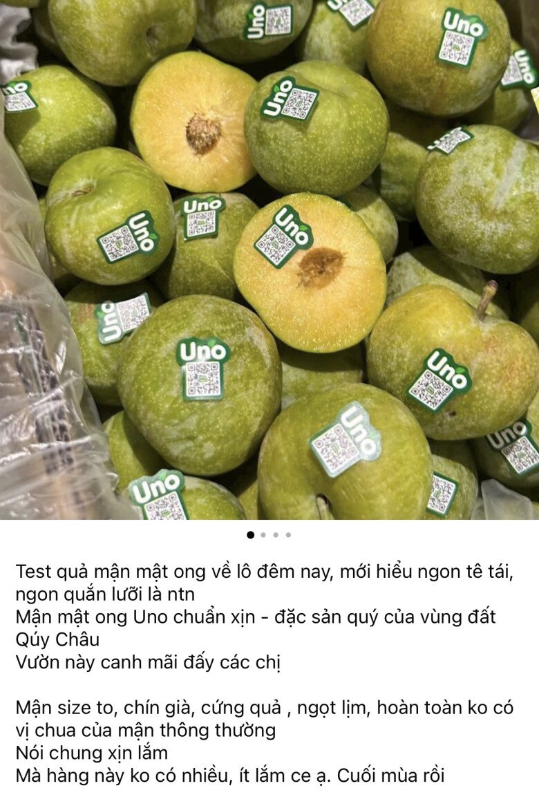 Thứ quả nhìn xanh lét lại có vị ngọt như mật ong cực &#34;hot&#34; MXH, chị em đổ xô mua thử dù giá đến 500.000đ/kg - 3