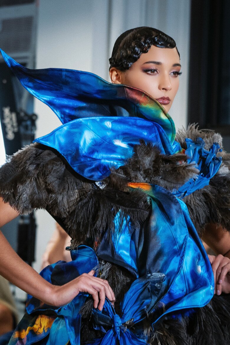 Á hậu Hồng Đăng, Hà Kino trình diễn tại New York Couture Fashion Week - 4