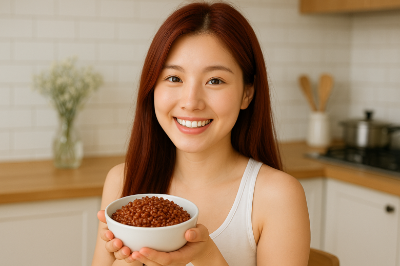Chỉ thay đổi loại gạo sử dụng mỗi ngày, cô gái mũm mĩm bất ngờ lột xác sau 6 tháng khiến bạn trai cũ &#34;quay xe&#34; không kịp - 2