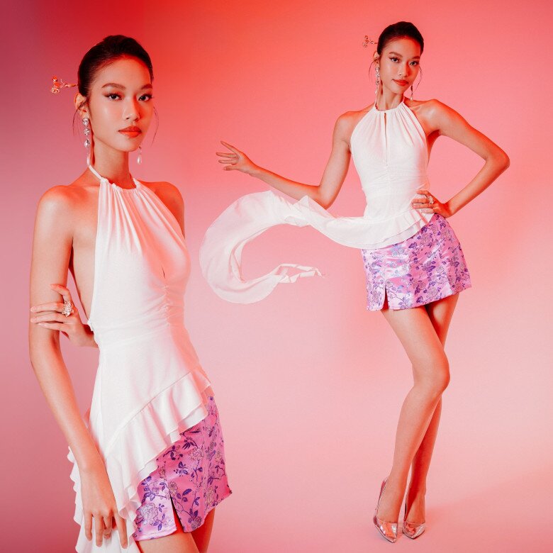 Cô gái 2k5 cao 1m84 với visual đậm nét Á Đông như Hoa hậu, được dự đoán chiến thắng Vietnam’s Next Top Model 2025 - 1