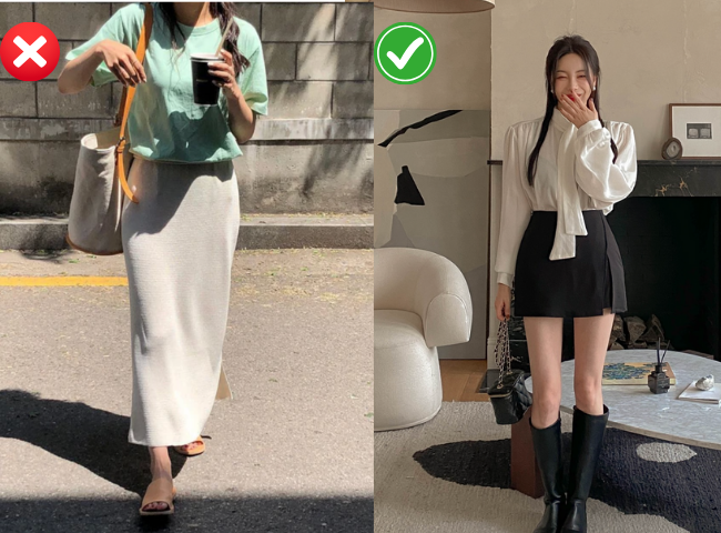 5 kiểu quần áo tưởng đẹp nhưng chị em &#34;nấm lùn&#34; nên né xa, mặc vừa luộm thuộm vừa dìm dáng thê thảm  - 3