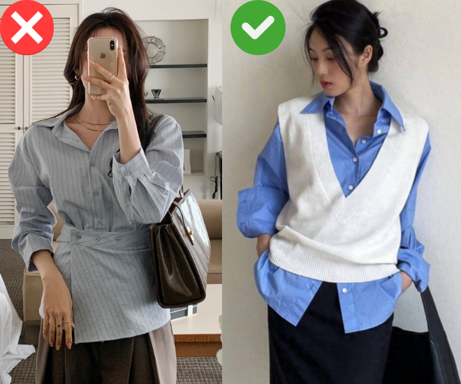 5 kiểu sơ mi tưởng thanh lịch nhưng khiến chị em bị cộng thêm cả chục tuổi, vừa già nua vừa kém sang - 1