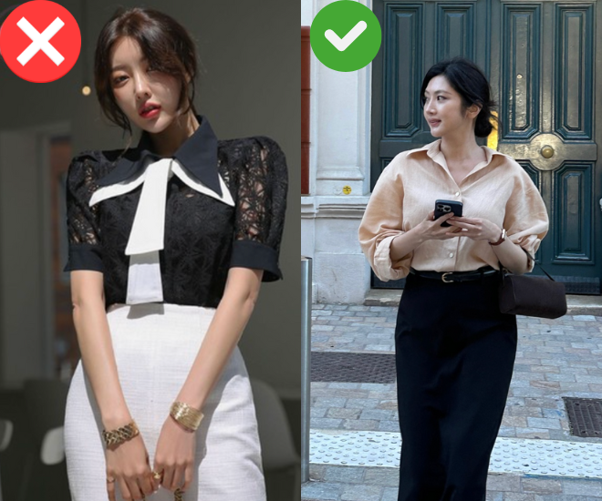 5 kiểu sơ mi tưởng thanh lịch nhưng khiến chị em bị cộng thêm cả chục tuổi, vừa già nua vừa kém sang - 2