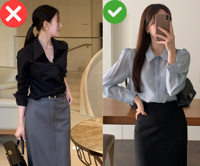 5 kiểu sơ mi tưởng thanh lịch nhưng khiến chị em bị cộng thêm cả chục tuổi, vừa già nua vừa kém sang - 4