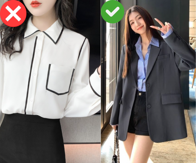 5 kiểu sơ mi tưởng thanh lịch nhưng khiến chị em bị cộng thêm cả chục tuổi, vừa già nua vừa kém sang - 5