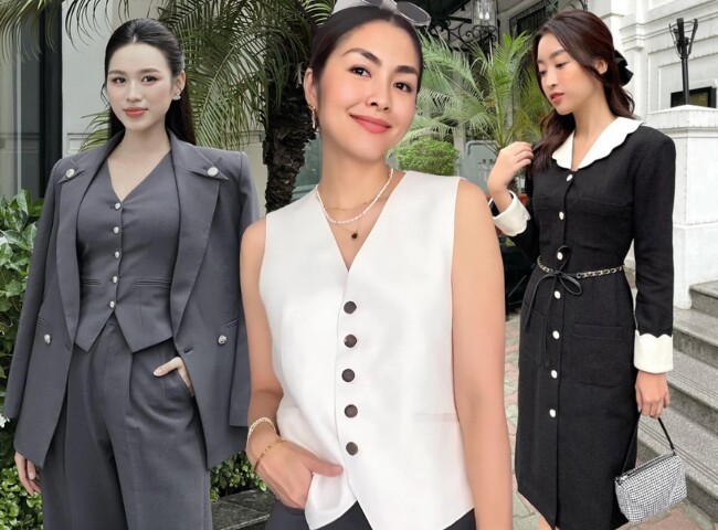 7 outfit giúp hội chị em công sở vừa đẹp vừa sang khi đi làm bất chấp mưa gió thất thường - 1