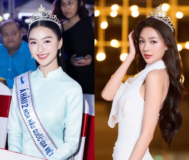 Á hậu Việt là &#34;búp bê sống&#34; tựa Cổ Lực Na Trát, chăm diện đồ hở bạo khoe dáng phồn thực đẹp &#34;ná thở&#34; - 1