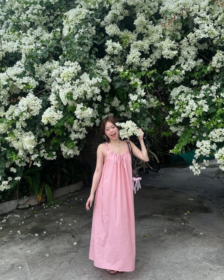 Ái nữ duy nhất của Hoa hậu nổi tiếng lột xác ngoạn mục, nước da trắng mịn chẳng kém idol xứ Hàn - 7