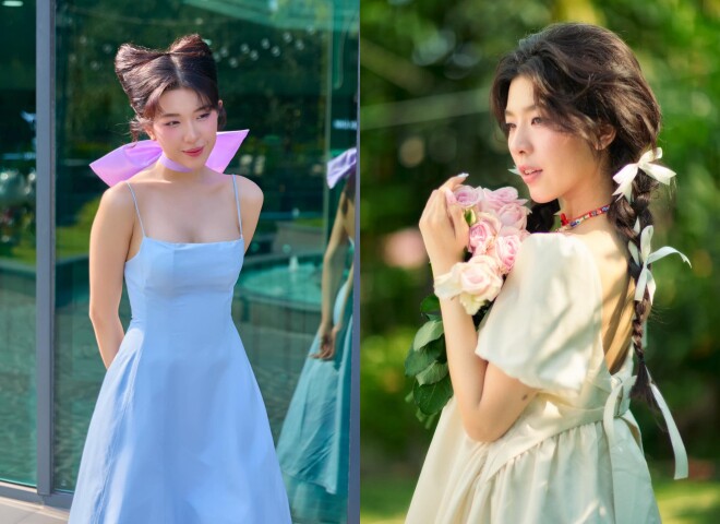 Mỹ nhân 2k3 được ví như Bạch Nguyệt Quang, gu ăn mặc ngây thơ pha chút &#34;quậy ngầm&#34; với loạt item cá tính - 6
