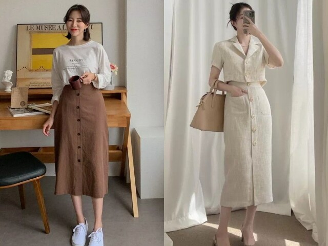 Nàng công sở &#34;ba mét bẻ đôi&#34; cứ diện 4 chân váy này: Vừa thanh lịch lại tôn dáng cực đỉnh! - 2