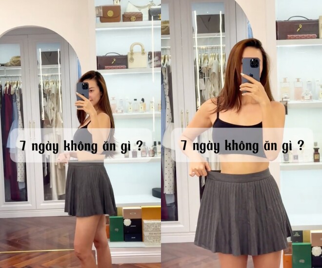 Á hậu bị chê &#34;đô con&#34; diện bikini khoe dáng căng tràn, vừa giảm 4 kg bằng phương pháp gây tranh cãi - 4