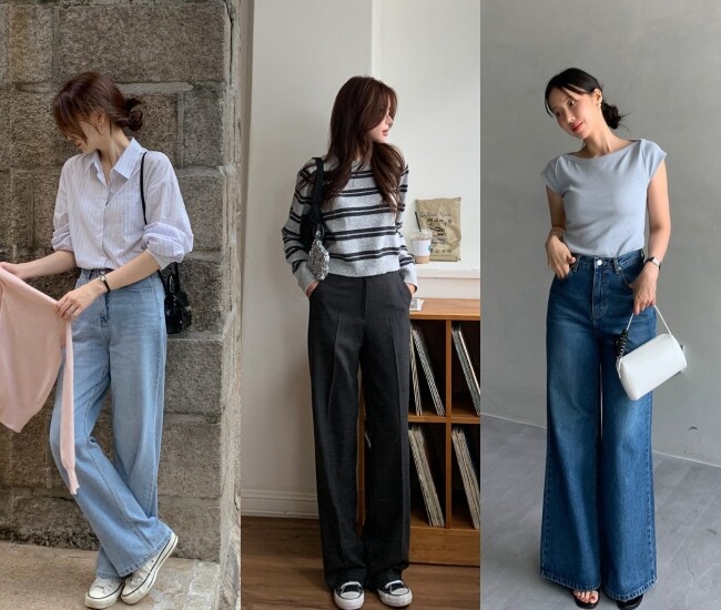 Quần ống rộng làm bạn trông &#34;có một khúc&#34;, đó là do phạm phải 3 sai lầm này! - 1