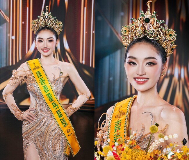Tân Hoa hậu Hòa bình Việt Nam: 5 tuổi đã mơ trở thành Hoa hậu, gia cảnh đặc biệt ít ai ngờ  - 1