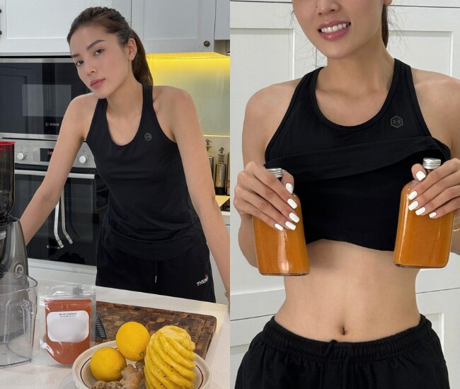 Thức uống màu vàng &#34;đốt mỡ&#34; giúp Hoa hậu Kỳ Duyên sở hữu vòng eo cực phẩm, có nguyên liệu giá 1 triệu đồng/kg - 1