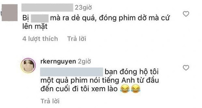 Bị chê diễn dở, sao Việt &#34;ăn thua&#34; với khán giả: Phương Oanh thấy mệt, Rocker Nguyễn &#34;mời&#34; dân mạng đóng thay - 2