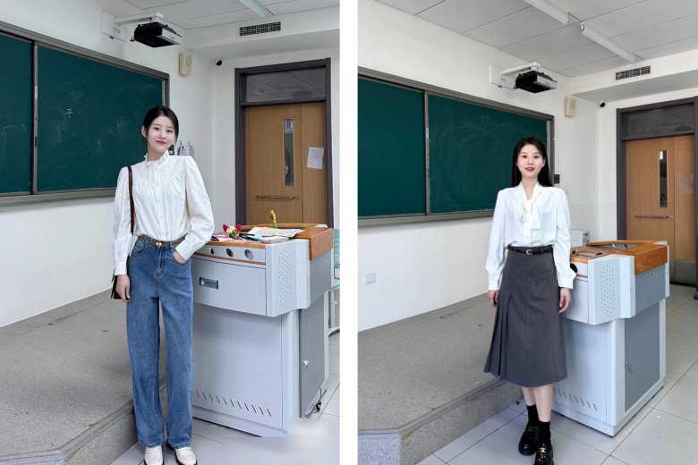 Cô giáo tiểu học lên hot search vì style quá đỉnh, chị em công sở học theo đi làm đẹp như minh tinh - 5