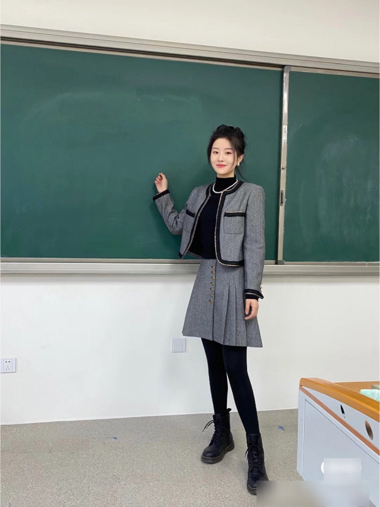 Cô giáo tiểu học lên hot search vì style quá đỉnh, chị em công sở học theo đi làm đẹp như minh tinh - 14