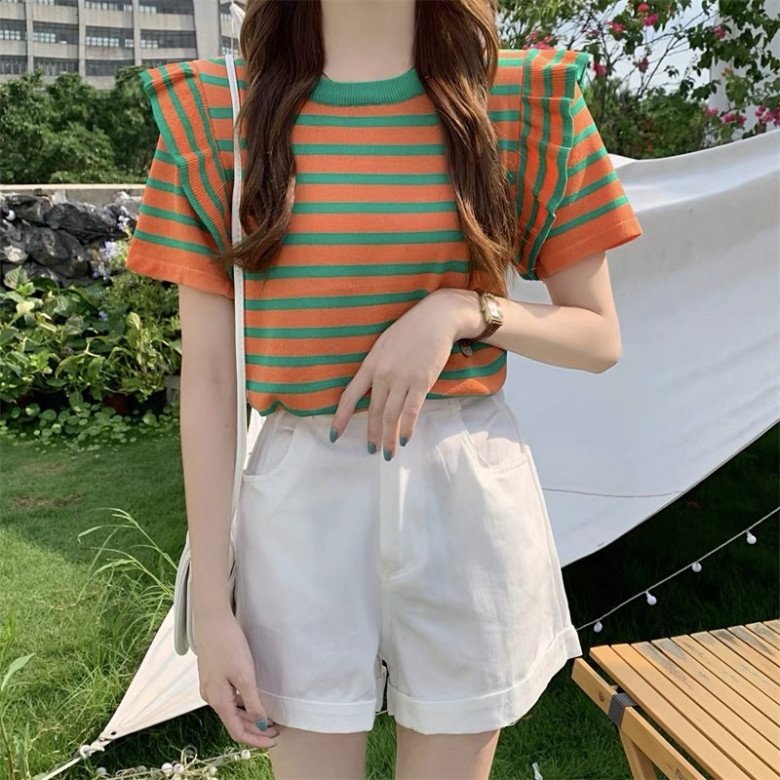 3 cách phối quần shorts mùa thu là &#34;chân ái&#34; cho nàng công sở cá tính - 8
