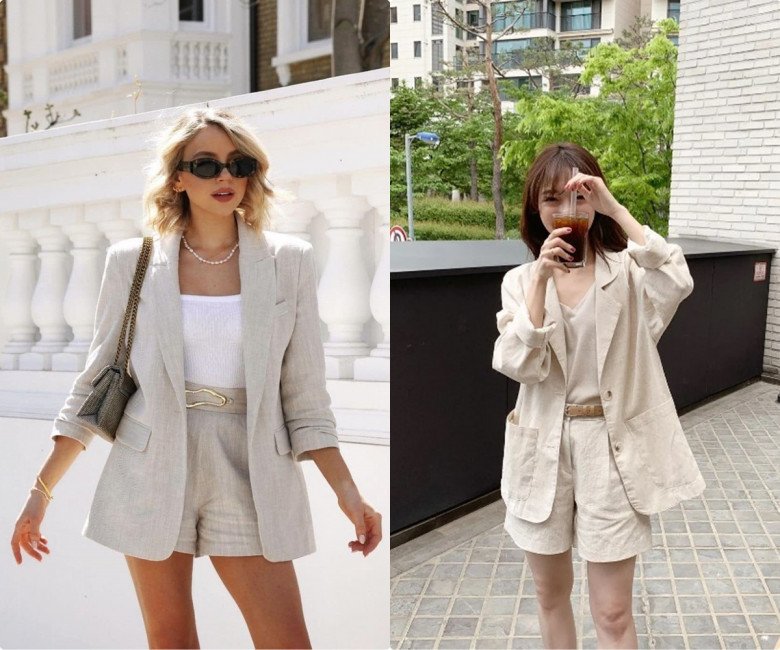 3 cách phối quần shorts mùa thu là &#34;chân ái&#34; cho nàng công sở cá tính - 5