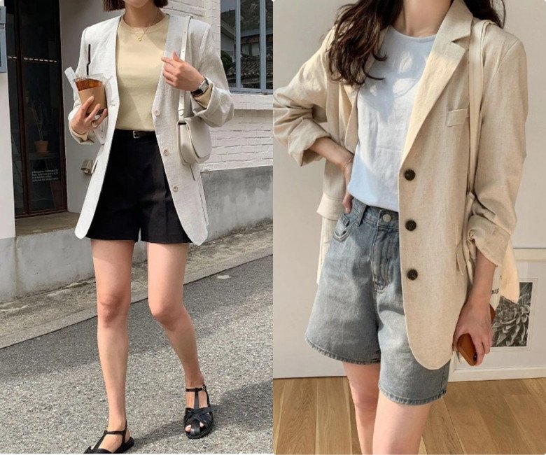 3 cách phối quần shorts mùa thu là &#34;chân ái&#34; cho nàng công sở cá tính - 6