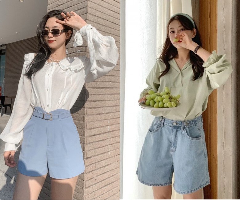 3 cách phối quần shorts mùa thu là &#34;chân ái&#34; cho nàng công sở cá tính - 4