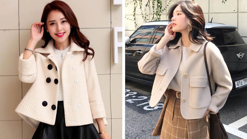 Những mẫu áo khoác dáng ngắn thời trang, không lo bất tiện ngày mưa gió dành cho chị em - 3