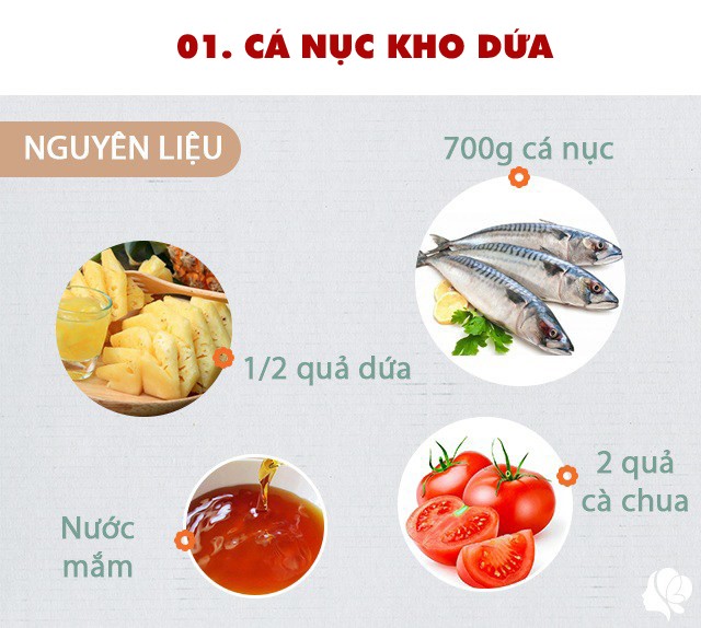 Hôm nay ăn gì: Thực đơn 3 món cơm chiều ngon, dễ nấu - 2