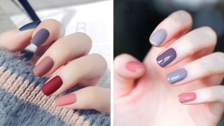 Top các mẫu móng tay dán giá rẻ cho nàng tha hồ điệu đà mùa Thu Đông, giá chỉ từ 15k - 12