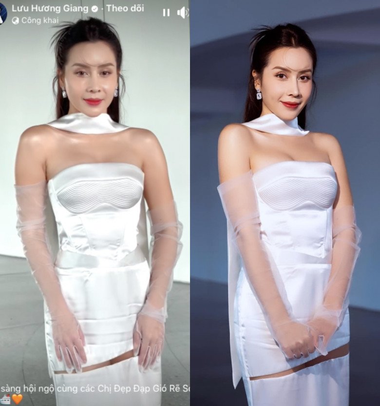 Lưu Hương Giang lộ diện, dáng gầy nhom, nhan sắc qua camera thường khiến bao người ngỡ ngàng - 2
