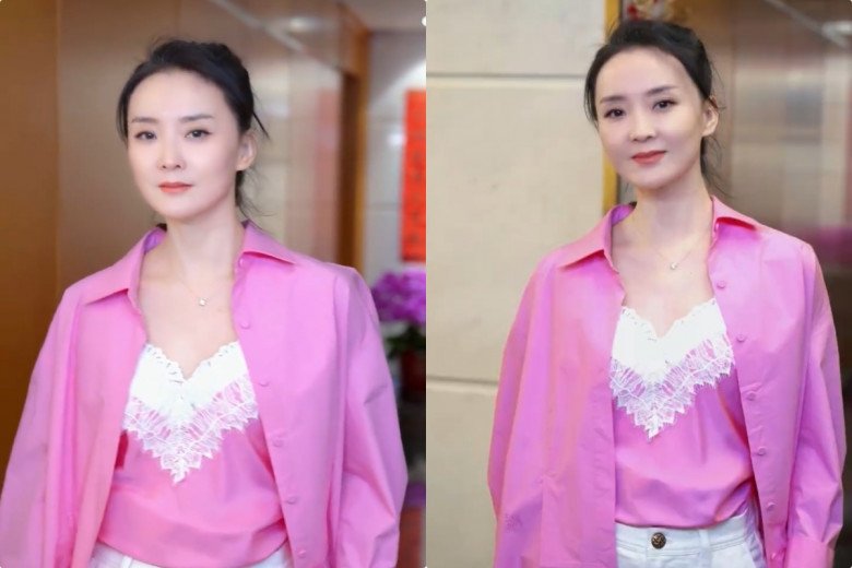 Mỹ nhân đẹp nhất Hoàn Châu Cách Cách tuổi 49: Ngỡ mặt hoa da phấn, lên livestream bán hàng &#34;hiện nguyên hình&#34; - 4