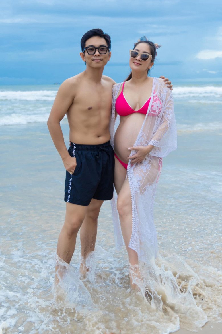 Khánh Thi sau sinh tăng cả yến, tự ti vì bề ngang to như photoshop, chồng vỗ về an ủi - 7